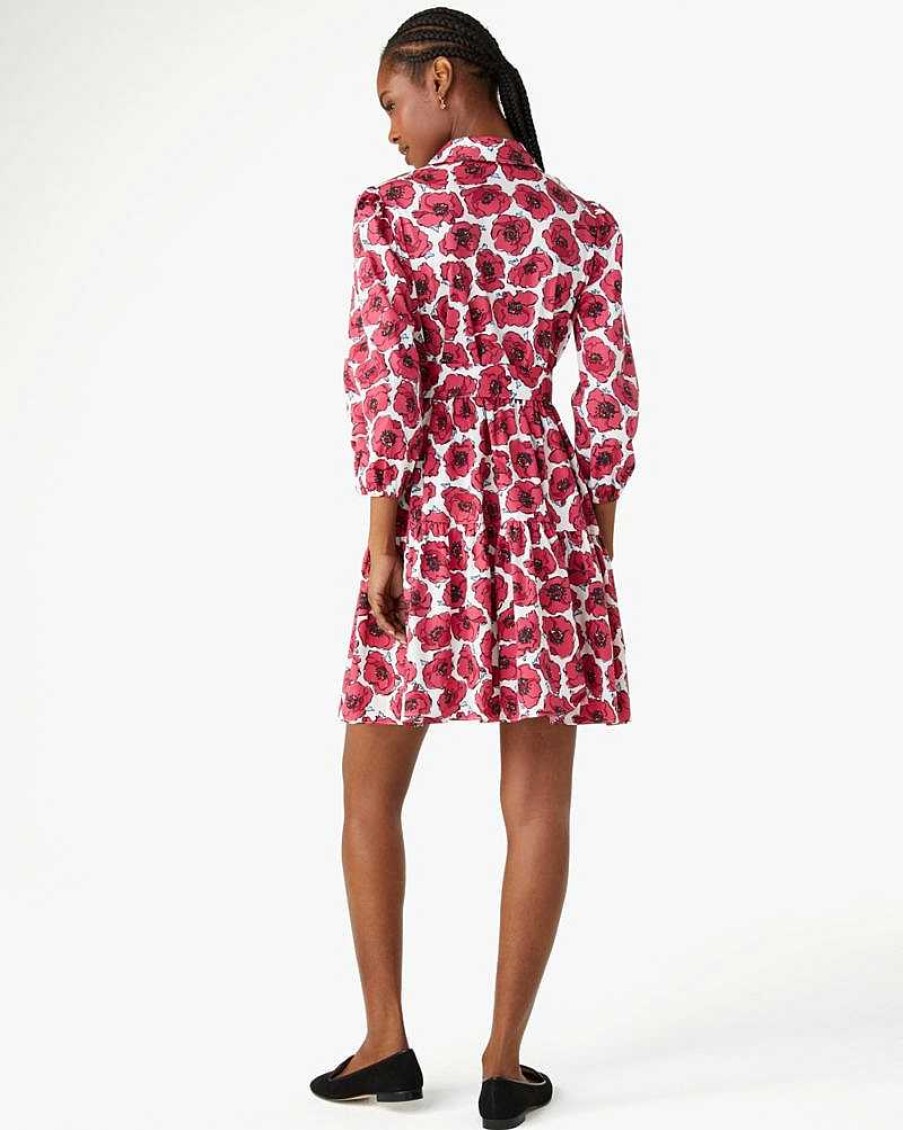 Clothing Kate Spade Outlet | Poppy Toss Shirtdress