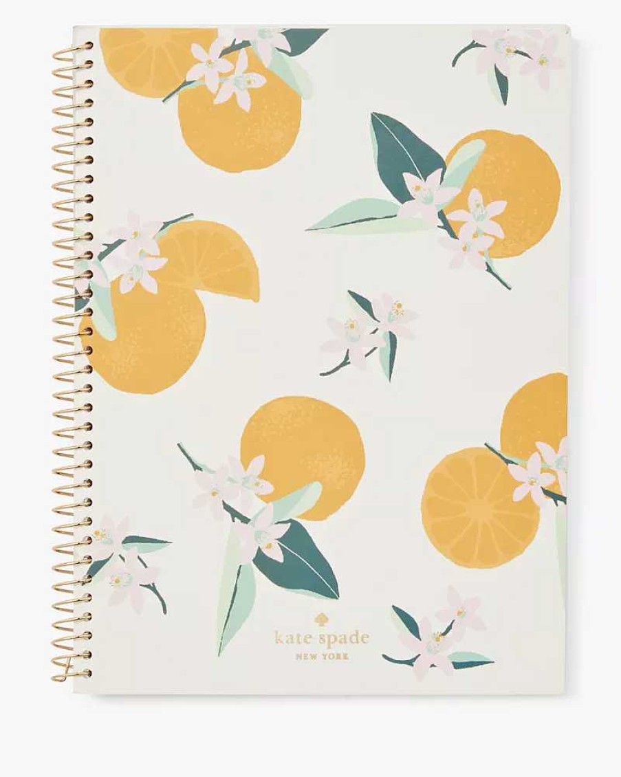 Handbags Kate Spade Outlet | Orange Toss Notebook