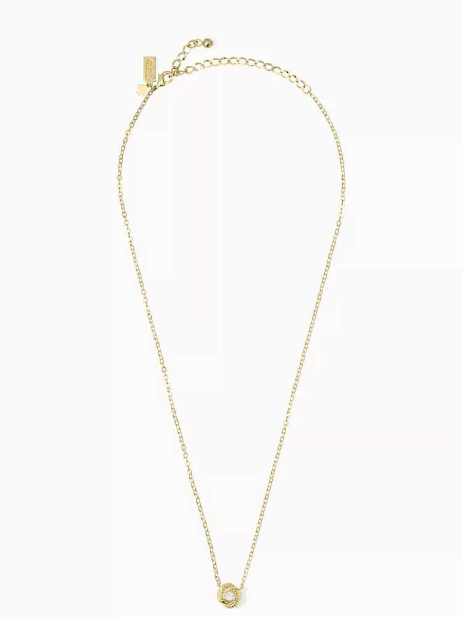 Jewelry Kate Spade Outlet | Infinity And Beyond Knot Mini Pendant Necklace