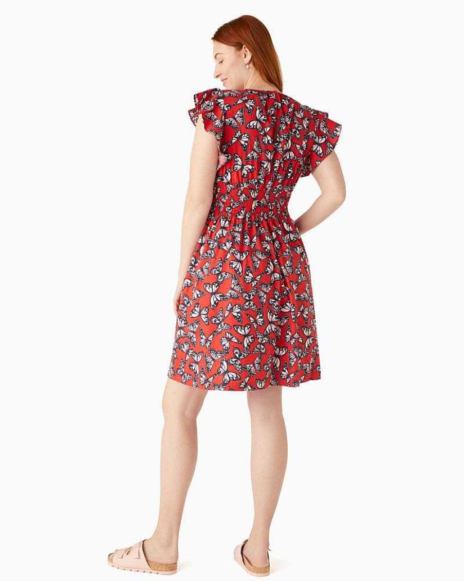 Handbags Kate Spade Outlet | Butterfly Print Blake Dress