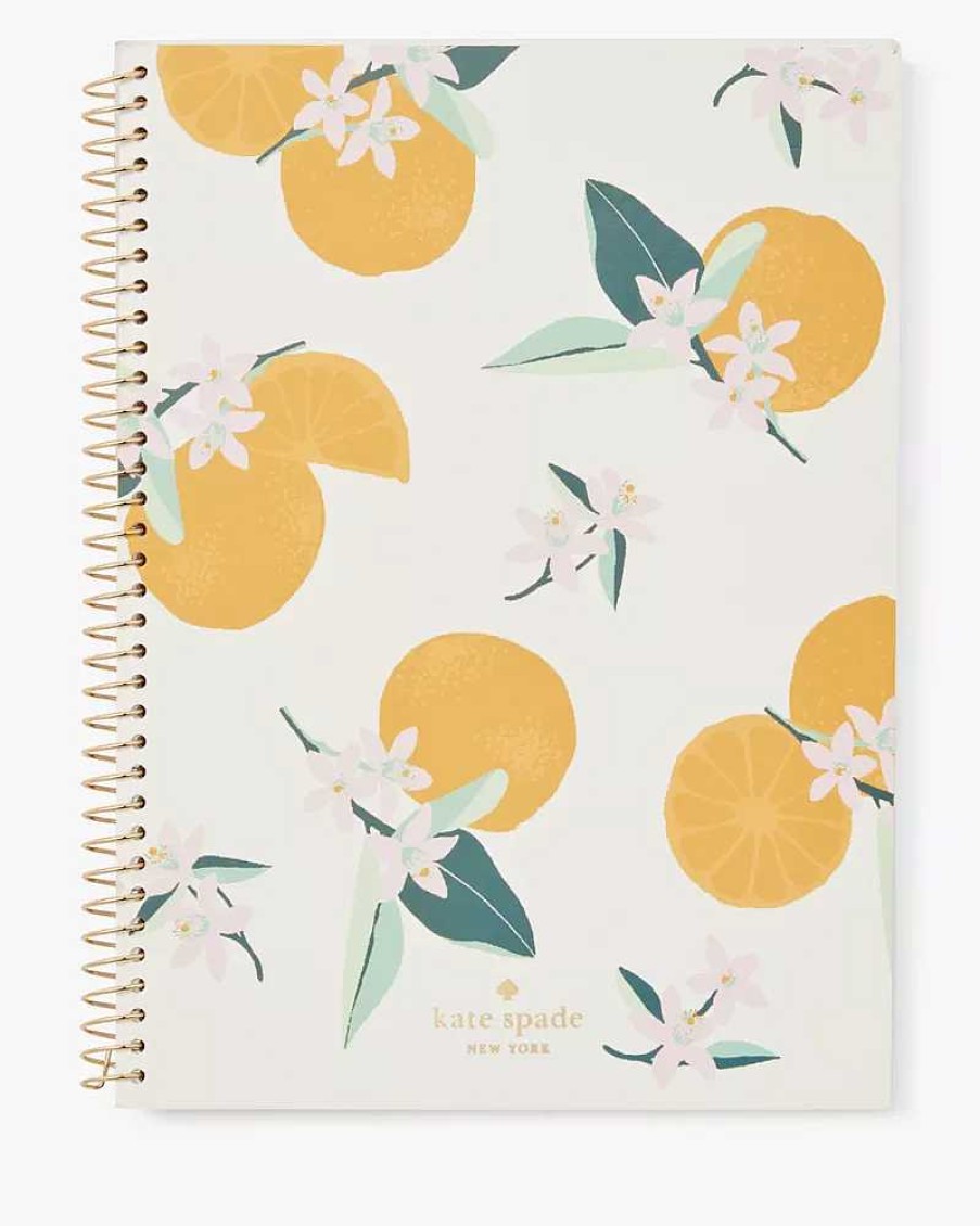 Accessories Kate Spade Outlet | Orange Toss Notebook