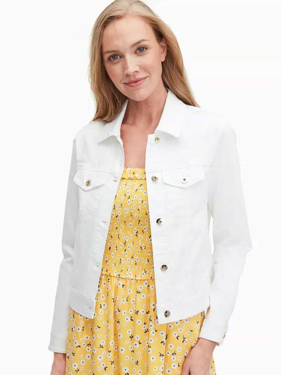 Clothing Kate Spade Outlet | Classic Denim Jacket