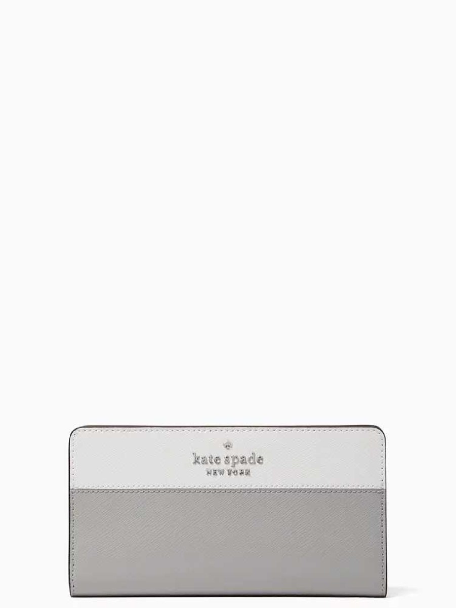 Wallets Kate Spade Outlet | Staci Large Slim Bifold Wallet