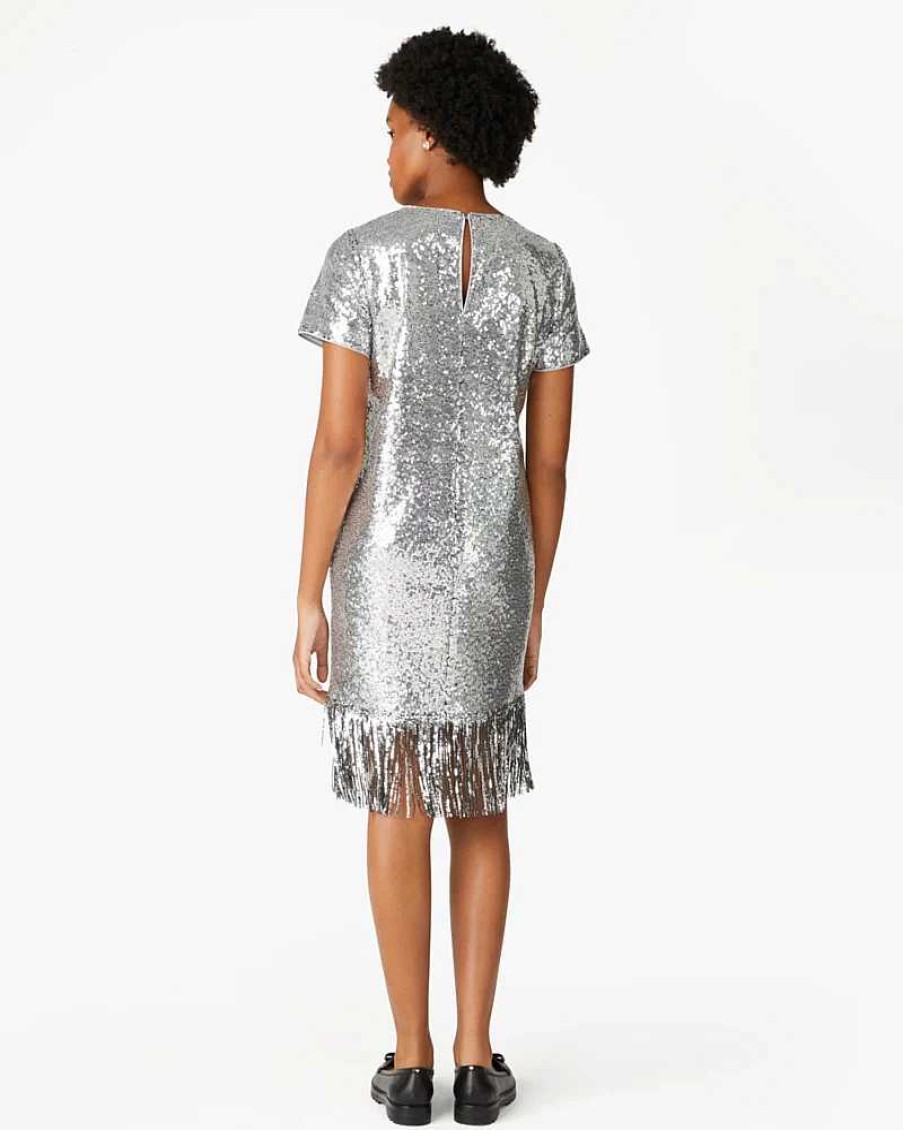 Clothing Kate Spade Outlet | Sequin Fringe Dress