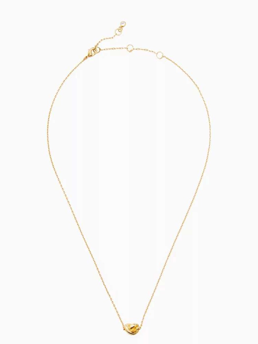 Jewelry Kate Spade Outlet | Sailor'S Knot Mini Pendant Necklace