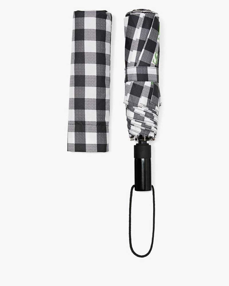 Accessories Kate Spade Outlet | Gingham Travel Umbrella