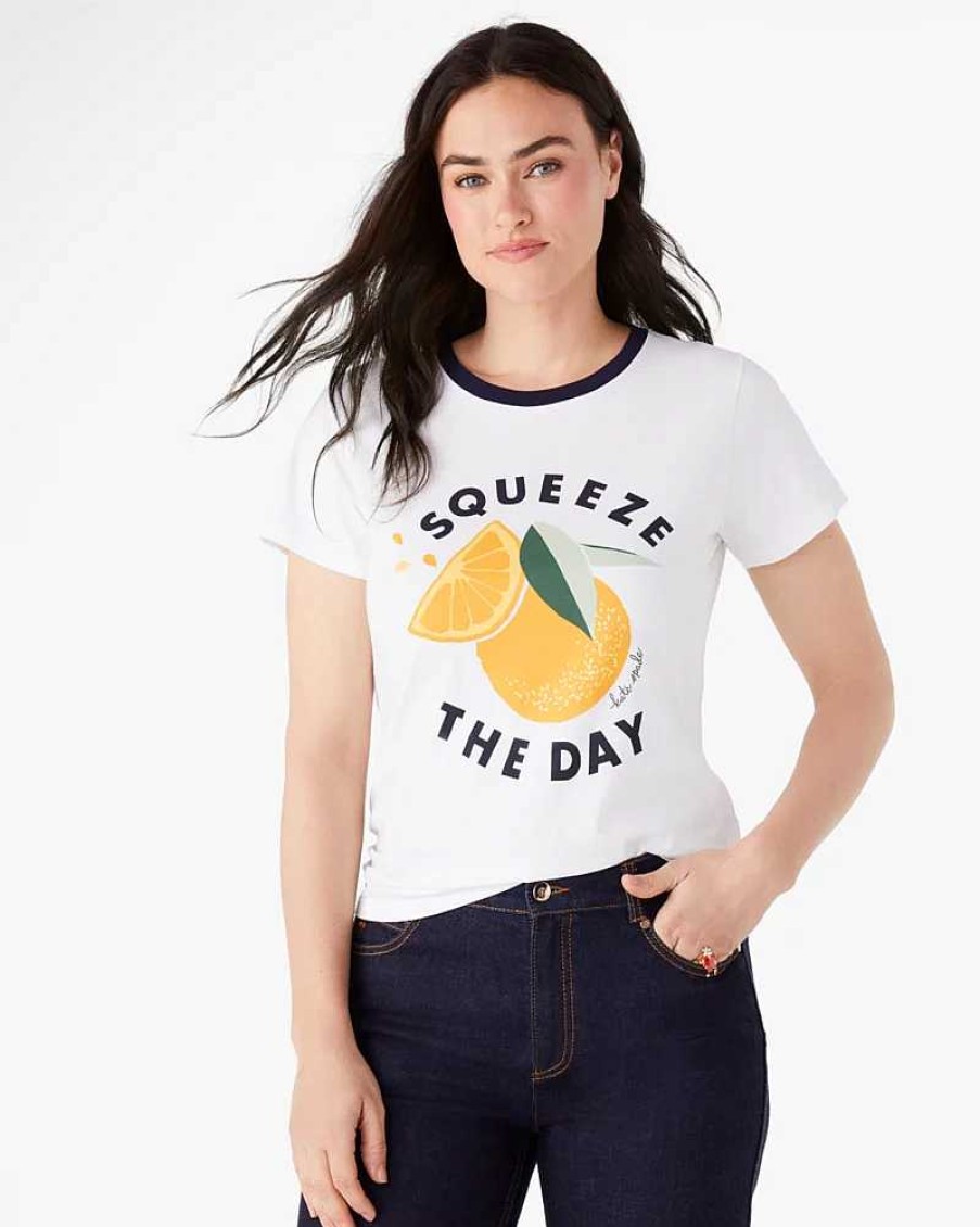 Handbags Kate Spade Outlet | Squeeze The Day Citrus Tee