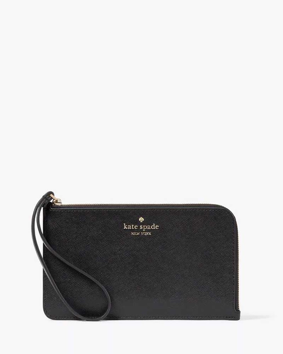 Wallets Kate Spade Outlet | Lucy Medium L-Zip Wristlet