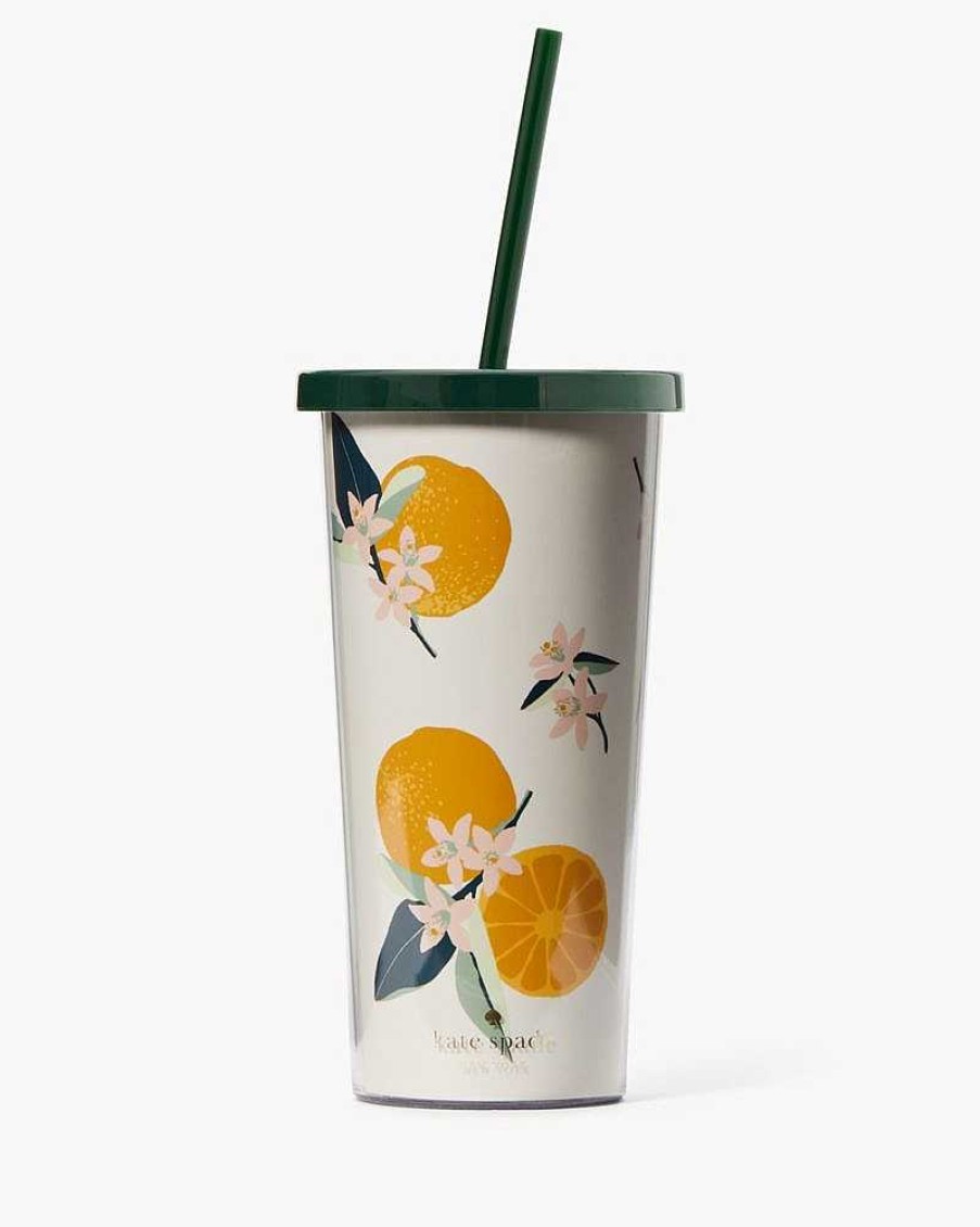 Accessories Kate Spade Outlet | Orange Toss Tumbler