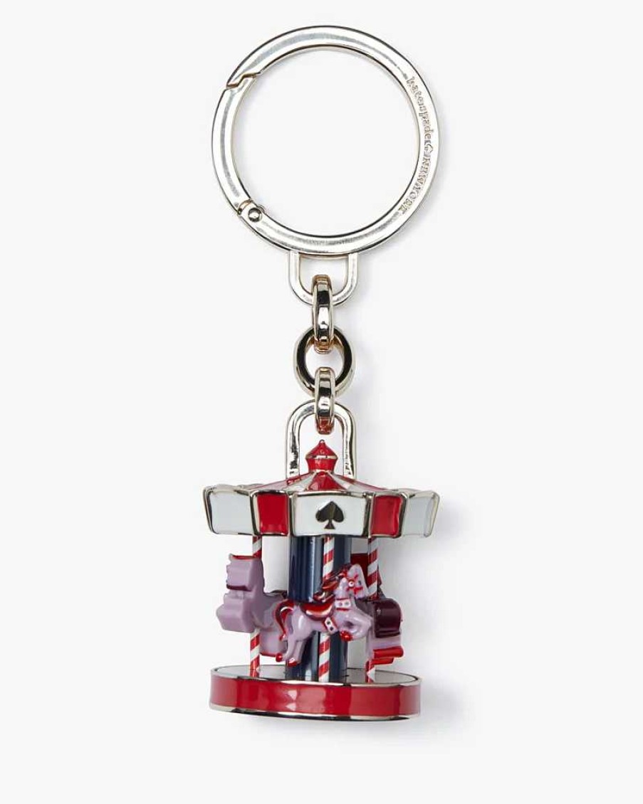 Wallets Kate Spade Outlet | Winter Wonders Metal Keychain