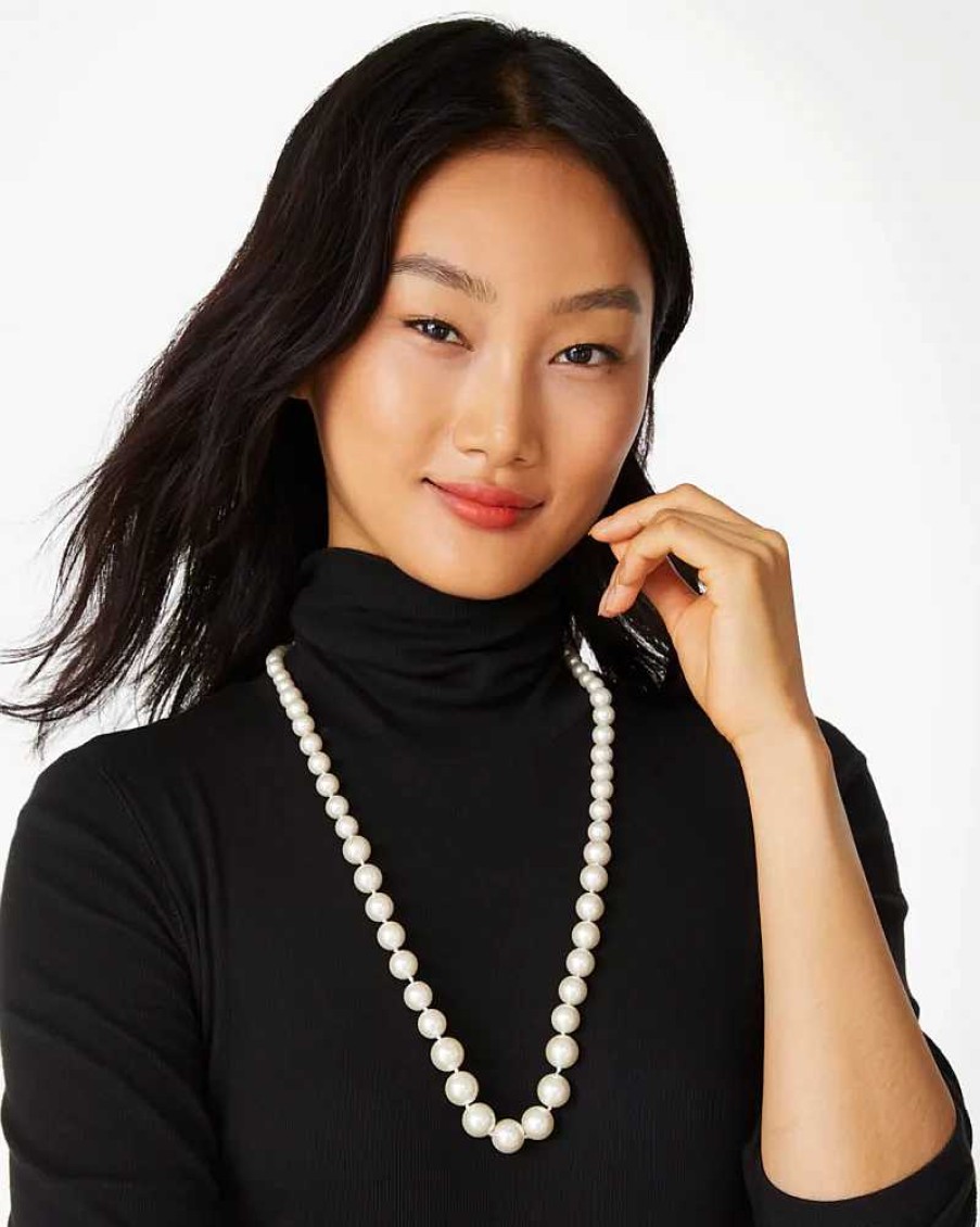 Jewelry Kate Spade Outlet | Pearls, Please Pearl Necklace