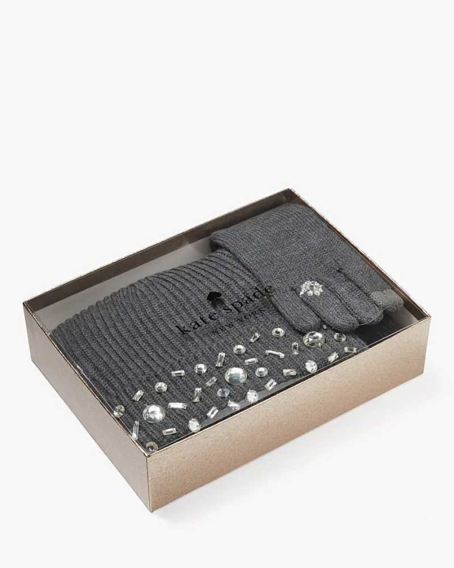 Accessories Kate Spade Outlet | Gemstones Winter Accessories Box Set