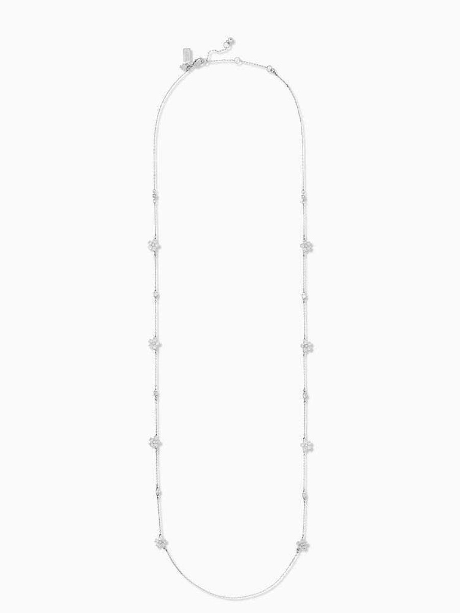 Jewelry Kate Spade Outlet | Gleaming Gardenia Flower Scatter Necklace