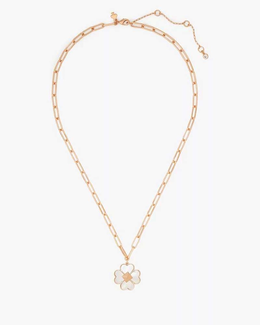 Jewelry Kate Spade Outlet | Spades & Studs Chain Link Statement Pendant