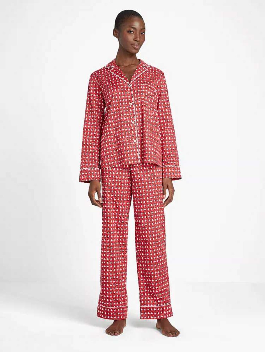 Clothing Kate Spade Outlet | Long Pj Set